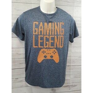 Place Sport T Shirt Gaming Legend Console Orange Gray Graphic Print Sz XXL 16